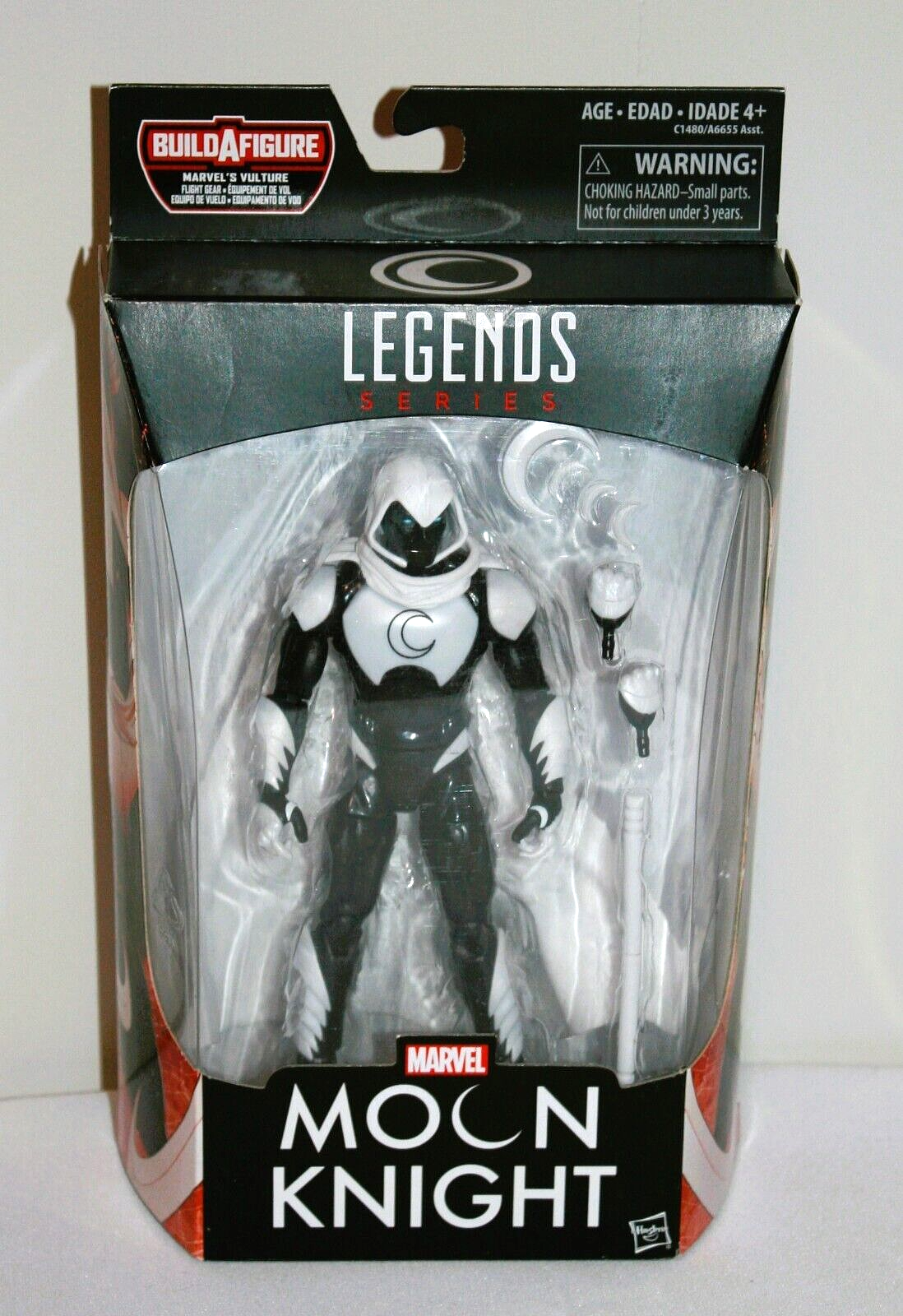 MARVEL LEGENDS MOON KNIGHT WAVE MARVEL'S VULTURE BAF NIB