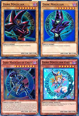 All 4 Ultra Set* Dark Magician, of chaos, Dark Magician Girl
