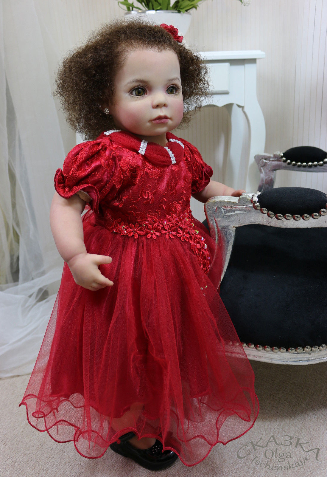 REBORN TODDLER  ANGELINA BY OLGA TSCHENSKAJA ONE OF A KIND