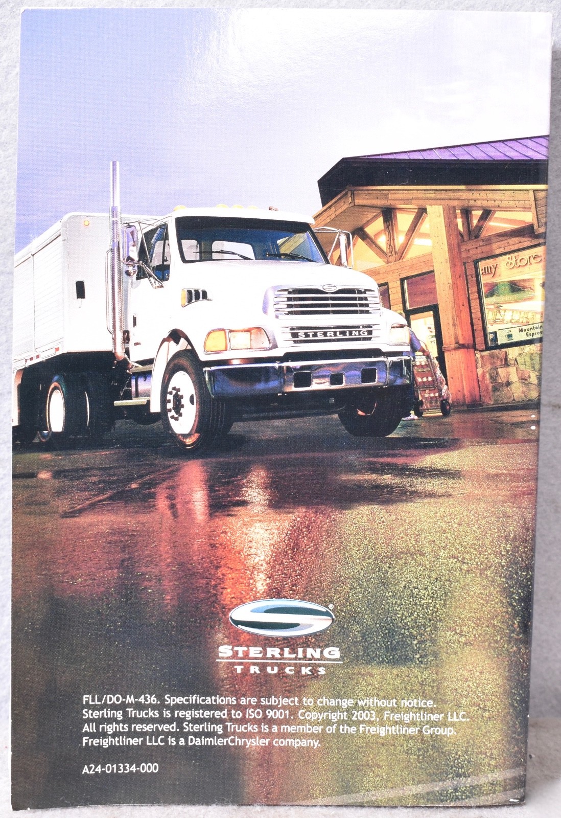 Sterling Dealer Sales & Service Directory March 2003