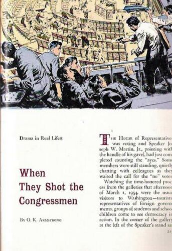 PUERTO RICO LIBRE 1954 ATTACK ON CONGRESS 1960 report LOLITA LEBRON INDEPENDENCE