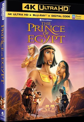 The Prince of Egypt 4K UHD Blu-ray Val Kilmer NEW