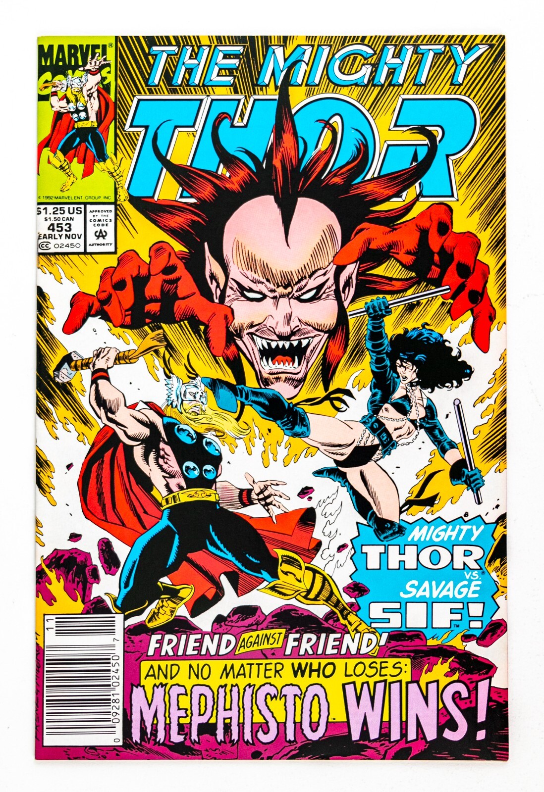 Thor Art Of Thor　Marvel Comics　マイティ・ソー マイティ・ソー THE MIGHTY THOR】 VOL.1 NO.407 MARVEL ＜1989
