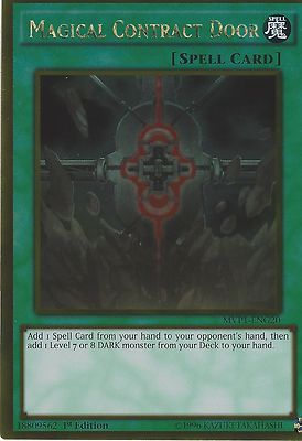 Yu-Gi-Oh! Karte: Magical Contract Door MVP1-EN020, Ultra Rare, Unlimited Edition