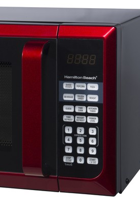 Microwave Oven 0.9 Cu Ft Touch Pad Control Reheating Home Kitchen Countertop