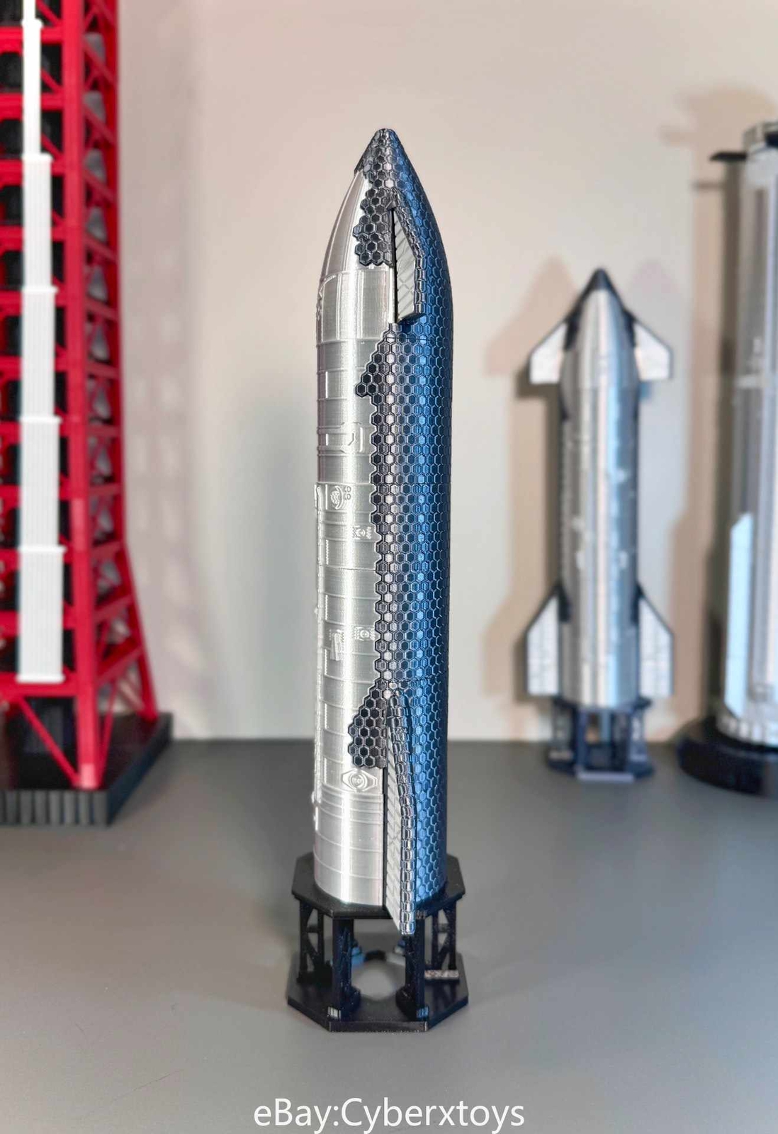 1:200 SpaceX Starship Rocket Model High Precision Magnetic