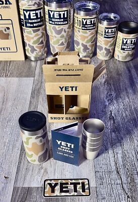 新品 YETI SHOT GLASSES 4個セット カモフラージュ 迷彩 新品 YETI SHOT GLASSES 4個セット カモフラージュ 迷彩 - メルカリ