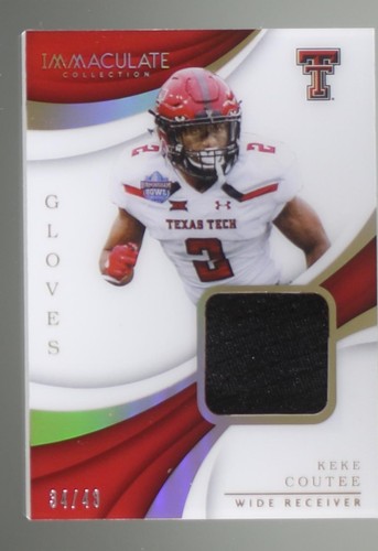 2018 Panini Immaculate Collection Collegiate Keke Coutee #23