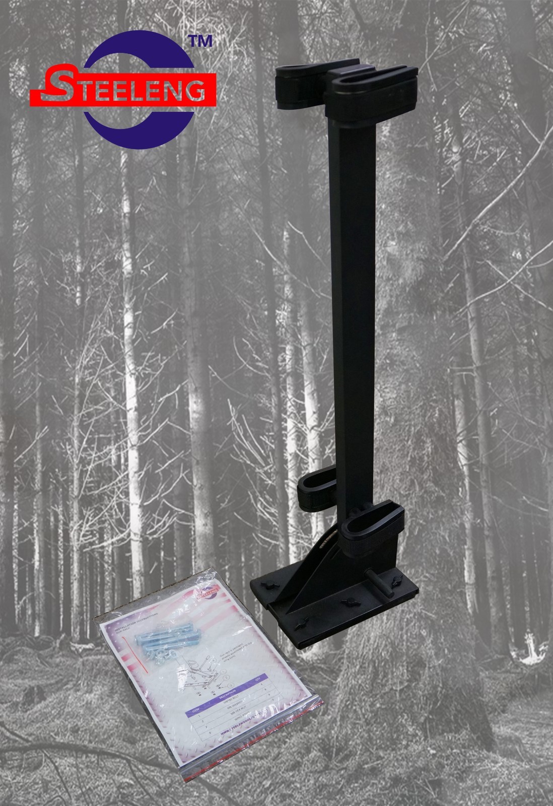 Ezgo Club Car Yamaha Golf Cart Universal Gun Rack / Stand Up Gun Holder