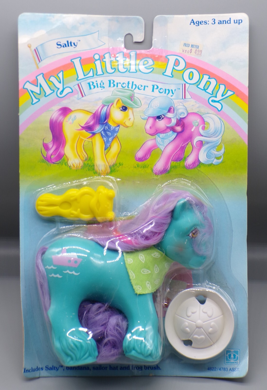 1986 vintage Hasbro MY LITTLE PONY Big Brother SALTY Sealed 1986 vintage Hasbro MY LITTLE PONY Big Brother SALTY Sealed