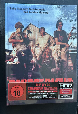 Texas Chainsaw Massacre 4K German Mediabook With English Dolby Atmos LE OOP