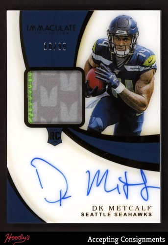 2019 Panini Immaculate Collection DK Metcalf #113