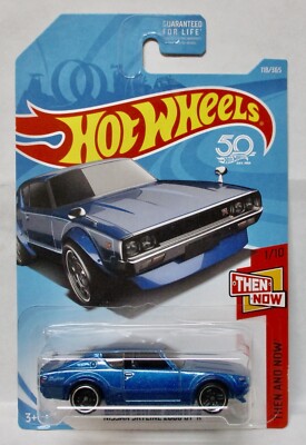 2018 HOT WHEELS NISSAN SKYLINE 2000 GT-R THEN & NOW 1/10  