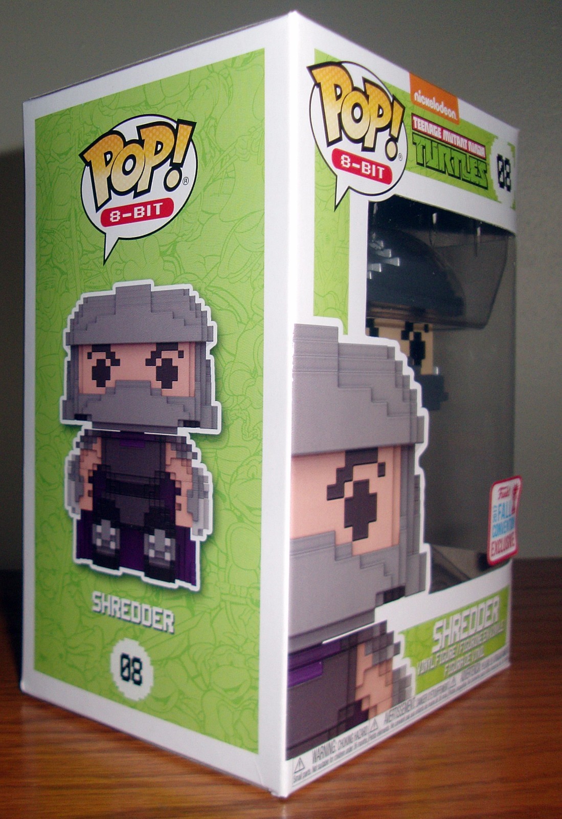 Funko Pop!: 8-Bit #08 Shredder (TMNT) 2017 Fall Con Exclusive (Near Mint/NIB) | eBay
