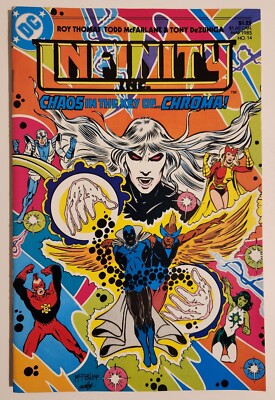 Infinity Inc. #14 (1985, DC) NM Roy Thomas 1st Full Todd McFarlane Cover Art