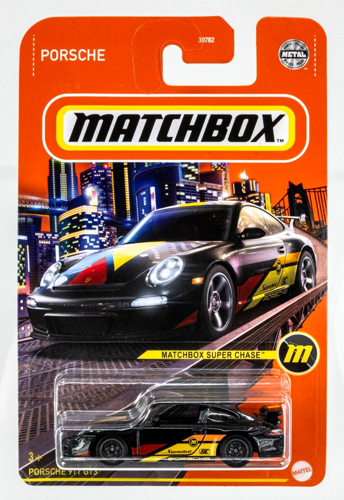 スーパーチェイス2台 ポルシェ911 GT3トレジャーハント　マッチボックス Amazon.co.jp: マッチボックス 2023 スーパーチェイス [ポルシェ