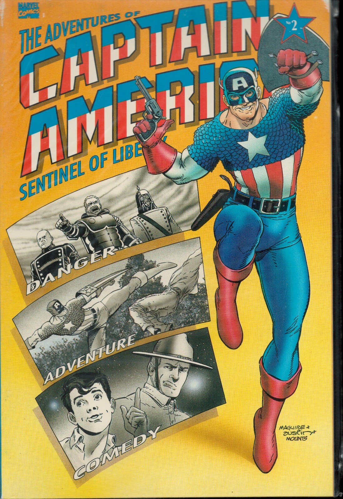 Marvel Comics: The Adventures of Captain America Sentinel Of