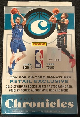 2018-19 Panini Chronicles Basketball Hanger Box Factory Sealed LUKA SGA BRUNSON