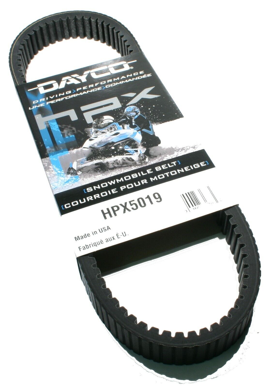 Ski-Doo MXZ X 800, 2001-2002, Dayco HPX5019 Drive Belt - MX Ski-Doo MXZ X 800, 2001-2002, Dayco HPX5019 Drive Belt - MX