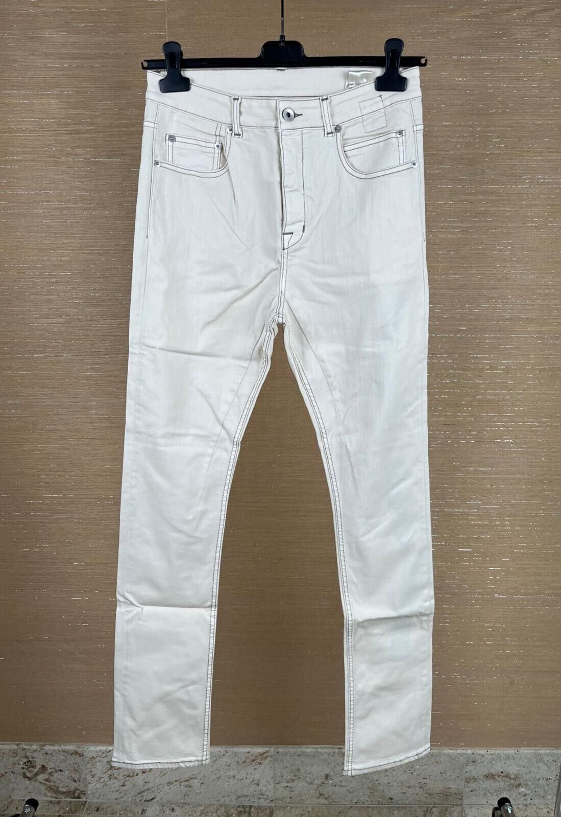 Rick Owens Drkshdw , Detroit Cut Denim in Natural , BNWT 30 Rick Owens Drkshdw , Detroit Cut Denim in Natural , BNWT 30