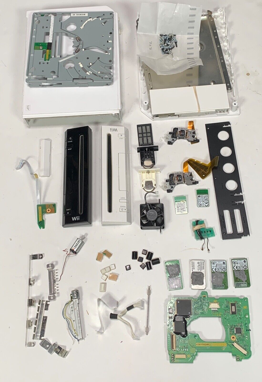 OEM Nintendo Wii RVL-001 101 Various Parts (Case Gear Laser OEM Nintendo Wii RVL-001 101 Various Parts (Case Gear Laser