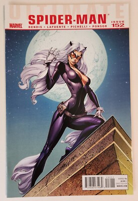 Ultimate Spider-Man #152 (2011, Marvel) VF J. Scott Campbell Black Cat Cover