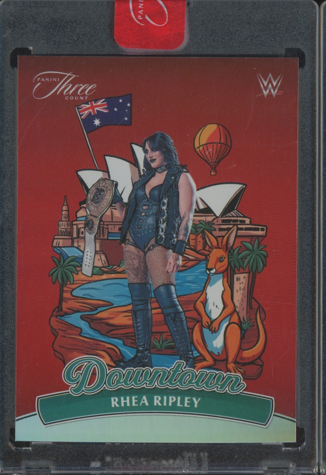 2024 Panini Three Count WWE Downtown #8 Rhea Ripley