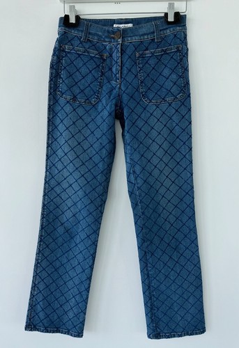 CHANEL - シャネル ストライプジーンズ P65455V61295 【432】 CHANEL シャネル ストライプジーンズ レディース34 ブラック