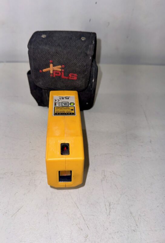 Pacific Laser Systems Pls 3 Laser Level 3-Point Red Laser Tool