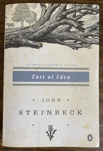 エピヌ épine the LAST YEAR book PENGUIN CENTENNIAL EDITION John Steinbeck EAST OF EDEN