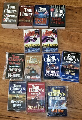 Tom Clancy ~1ST PRINTING~ Paperback Books Select 1 or more $2.50 + FULL # LINES
