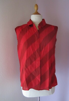 Tolle Bluse von MNG Mango Gr. 36 S rot gestreift neu mit Etikett 39,99 EUR