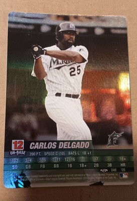 2005 MLB Showdown Trading Deadline Carlos Delgado Foil Marlins