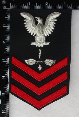 US NAVY Bullion Rate PATCH Aviation Anti Submarine Petty Officer Original