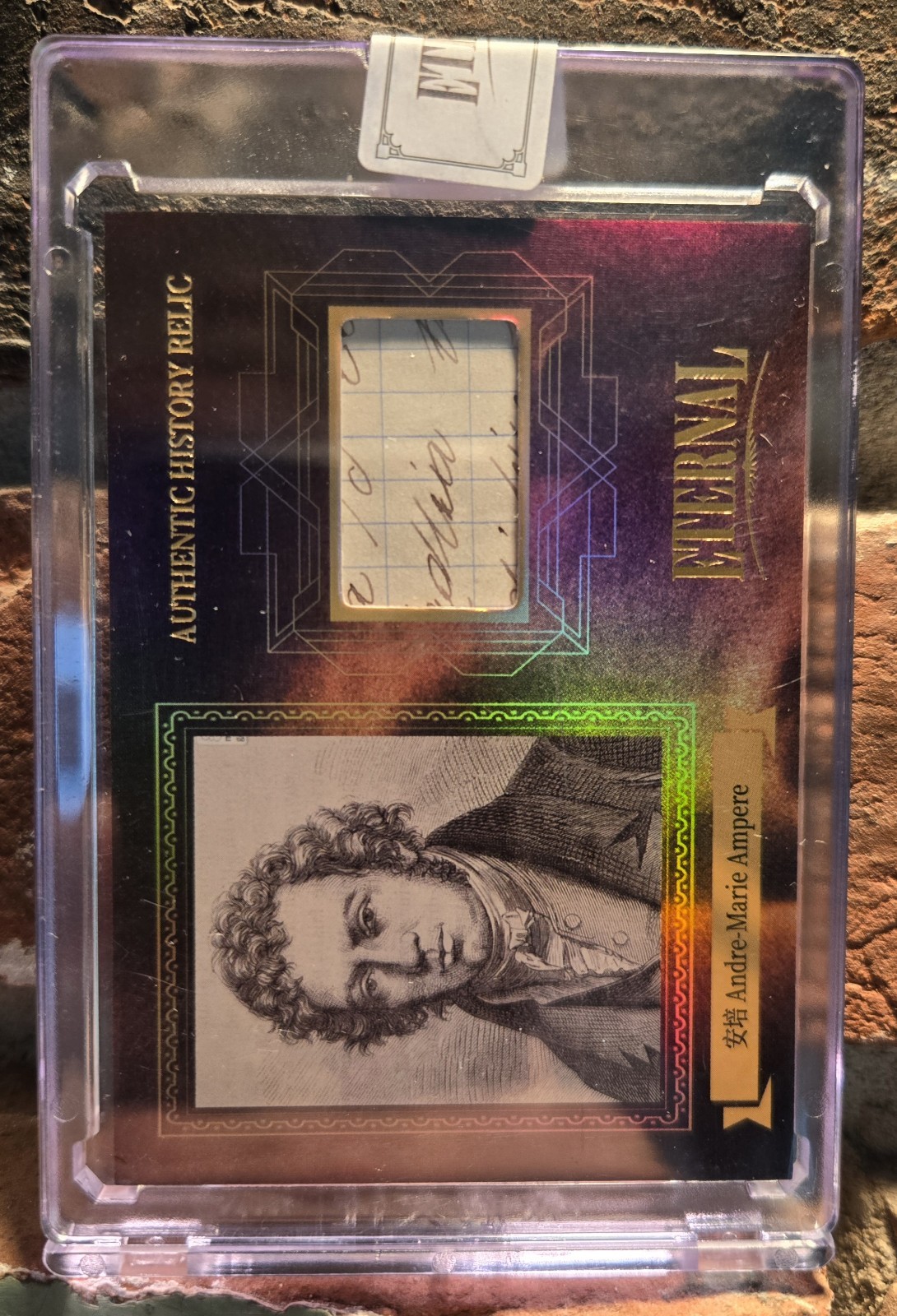 2024 Eternal Cuts World History Andre Marie Ampere /99