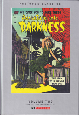 Pre-Code Classics Adventures Into Darkness Vol 2 PS ArtBooks HC 1/2017 Alex Toth