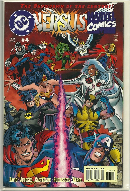 DC vs マーヴル DC VERSUS MARVEL #4! NM! | eBay
