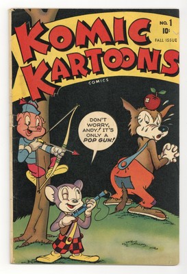Komic Kartoons #1 GD+ 2.5 1945