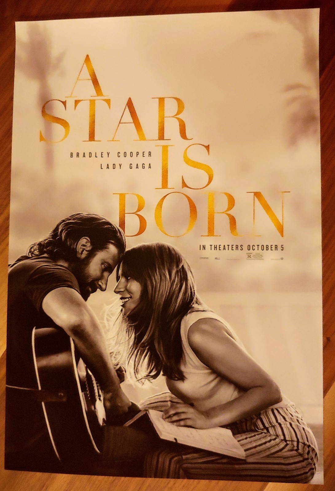 A STAR IS BORN Official Mini Movie Poster 11