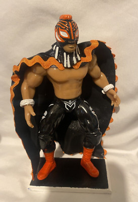 El Misterioso (Naranja ) Wrestler 7 in Action Figure Mexican Toys  HANDMADE