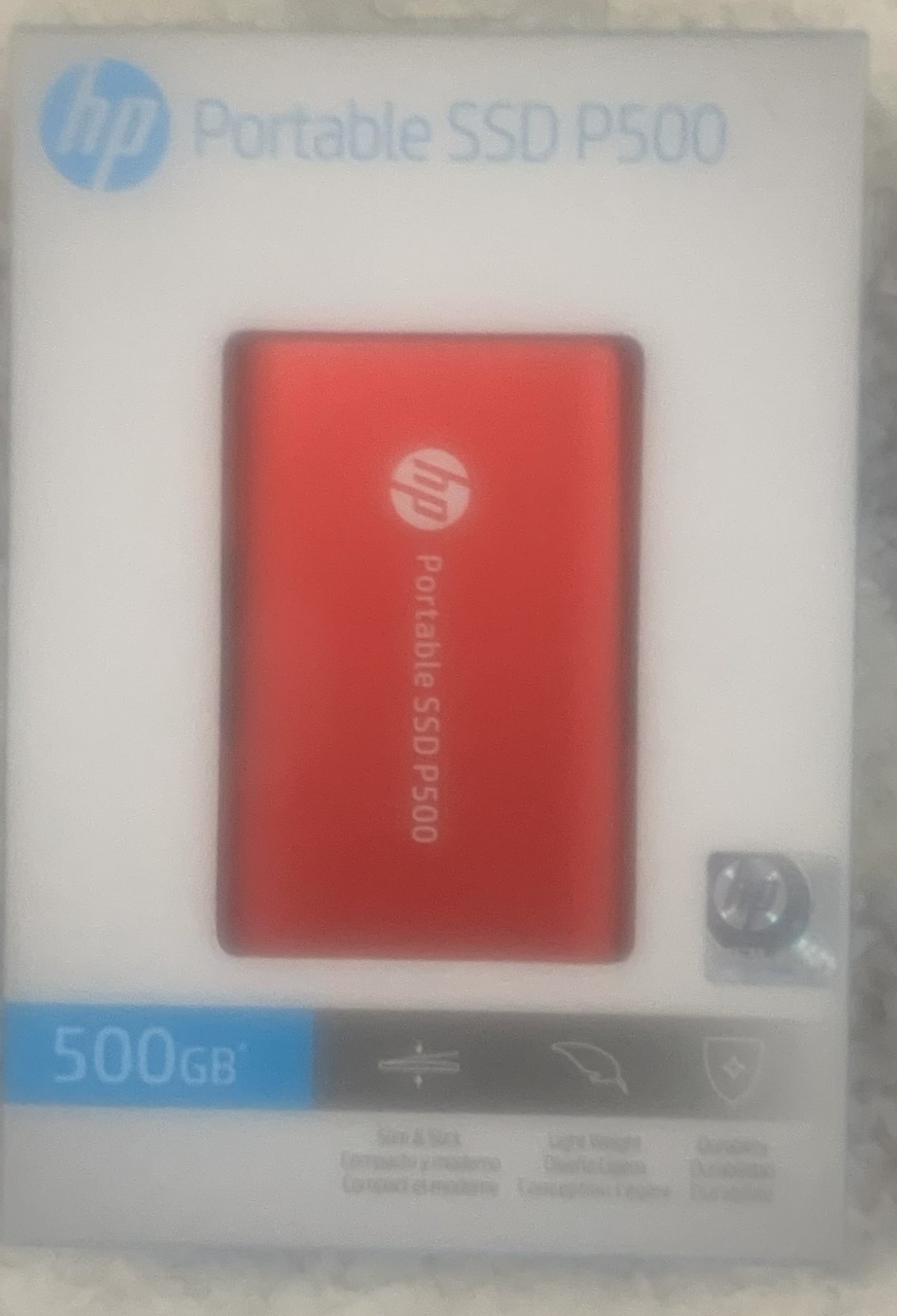 hp - hp ポータブルSSD 500GB 新品未使用 HP Portable SSD P500 - 500GB - New sealed box - Red | eBay