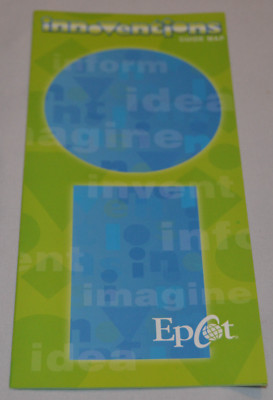 2000's EPCOT Innoventions Guide MAP Kim Possible SEGWAY Central Sum All Thrills
