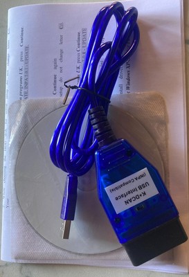 K+DCAN USB Interface Ediabas OBD2 K+CAN Diagnostic Scanner with Switch for BMW 