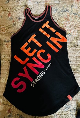 STRONG by zumba Slim tank top - Size XS - LET IT SYNC IN - INSTRUCTOR .