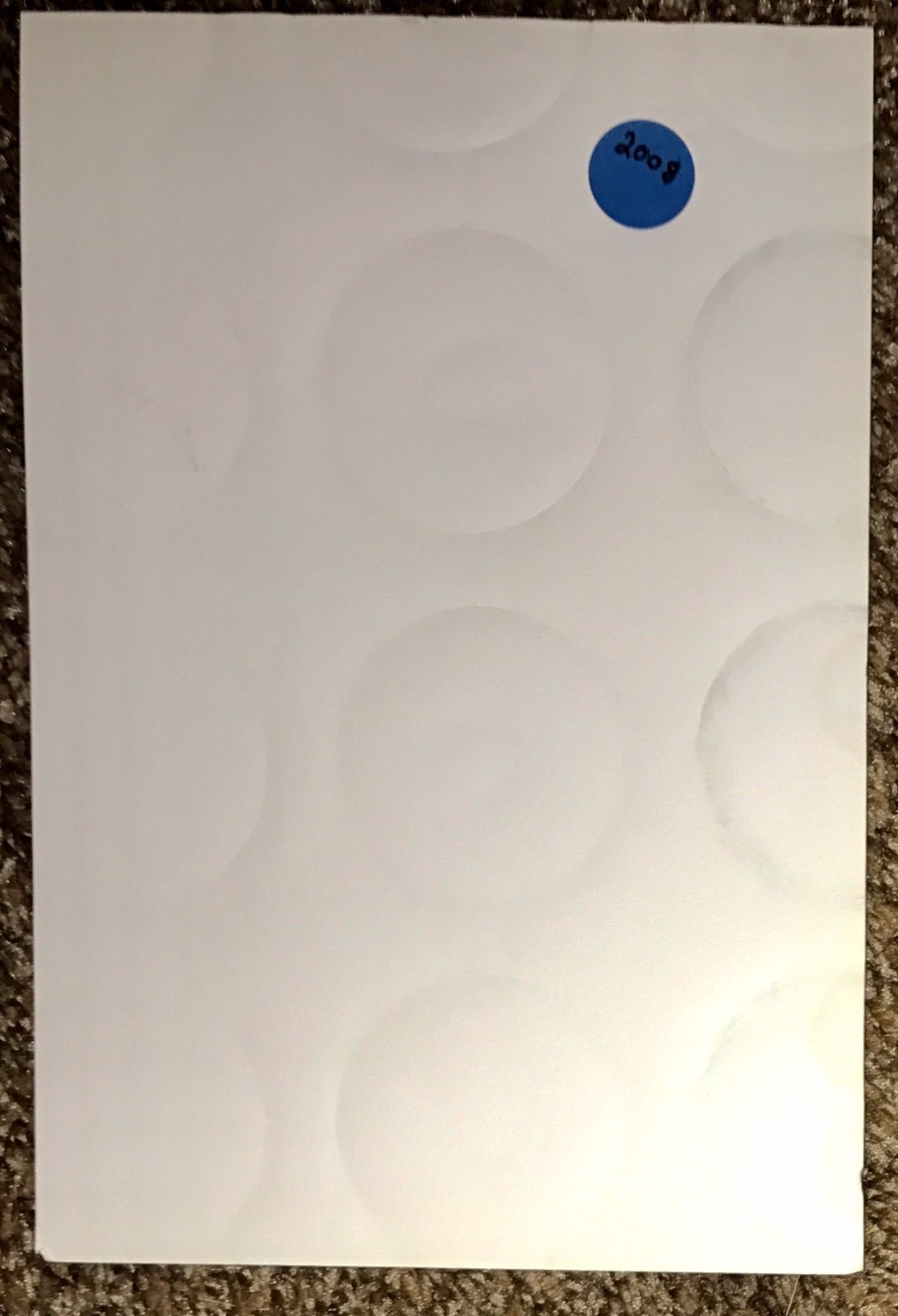 2008 MONSTER JAVA Loca Moca Mean Bean Energy Drink Box Base TagBoard 8.75x6 RARE