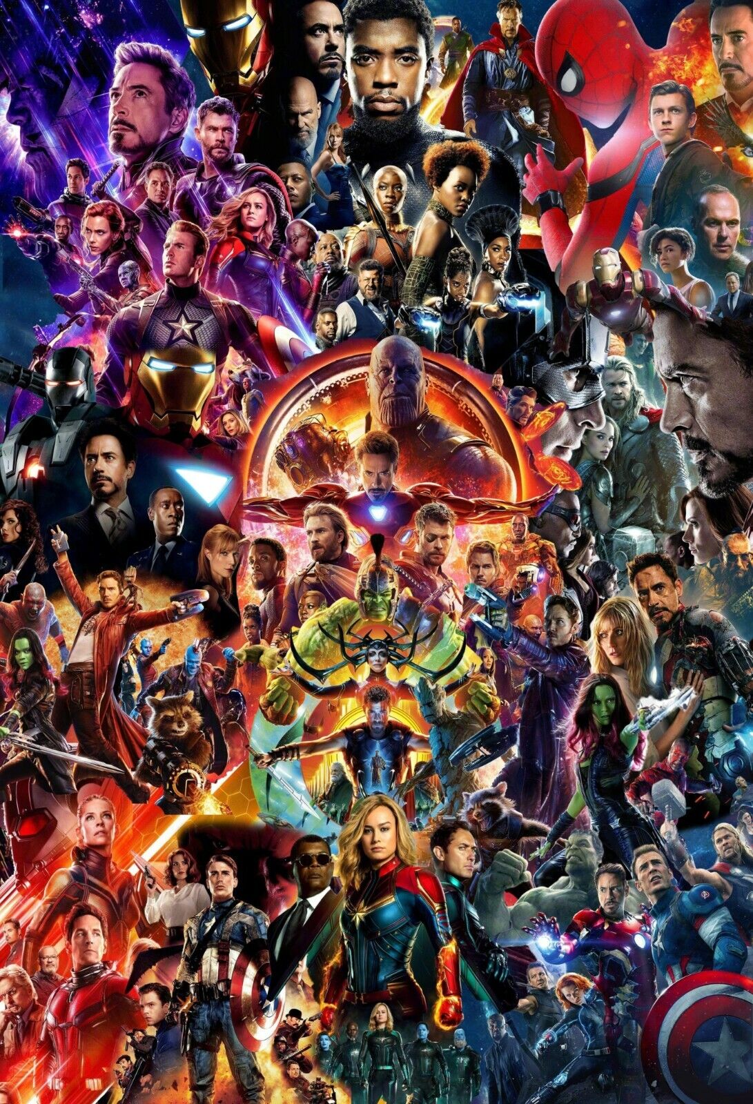 Framed | Avengers Thor Hulk Iron Man | 11x17 New