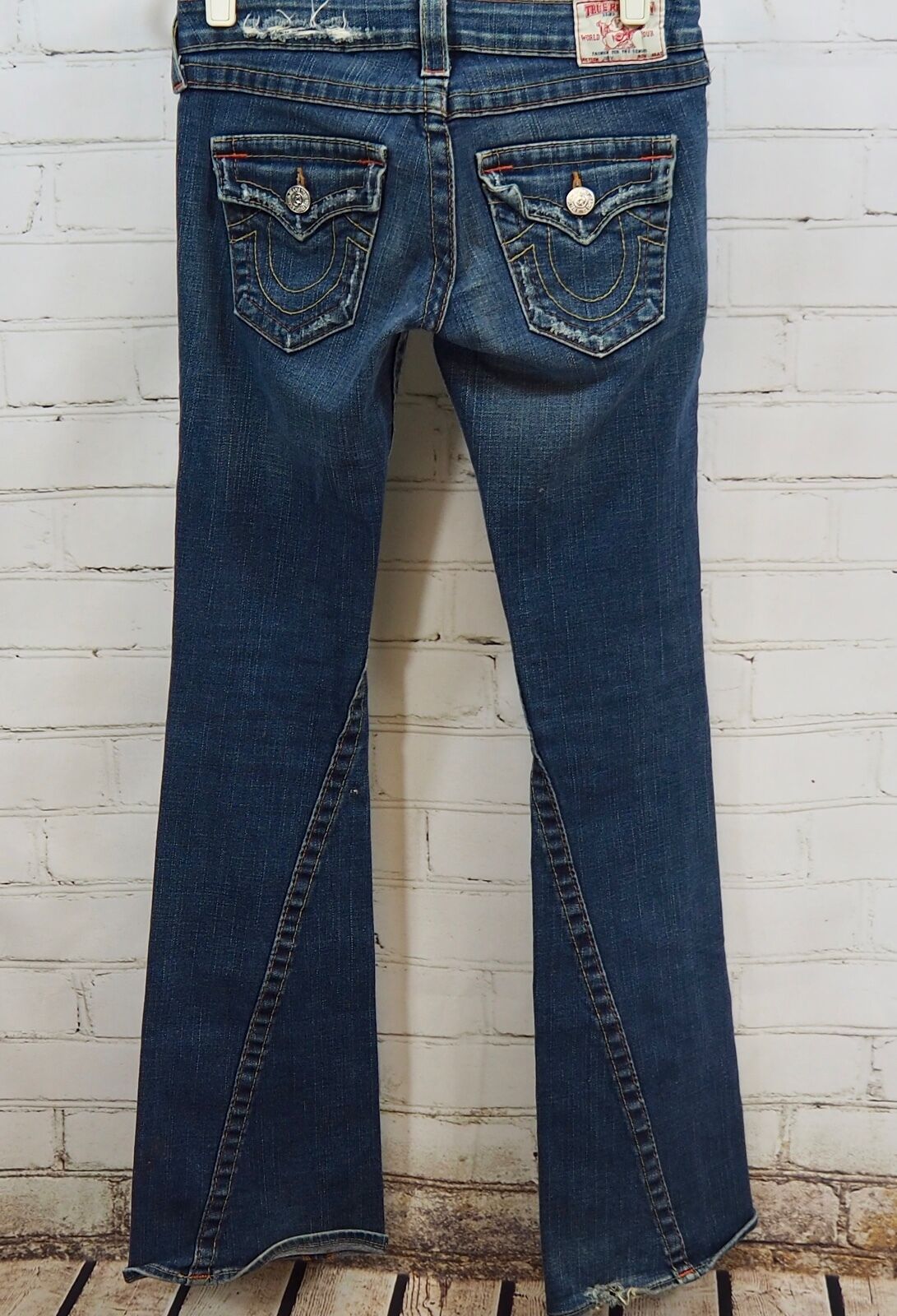 TRUE RELIGION FLARE/BOOTCUT JOEY JEANS Super T Flap Pocket TRUE RELIGION FLARE/BOOTCUT JOEY JEANS Super T Flap Pocket