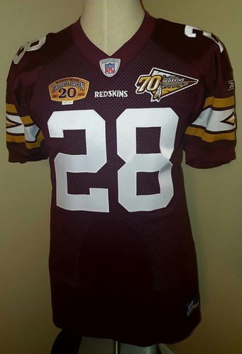 Darrell Green Hand Signed Stat Limited Ed. 2002 Redskins 70th Jersey 20th Patch