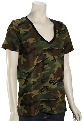 

Женская футболка Fox Falcon — камуфляж — новинка, Camo