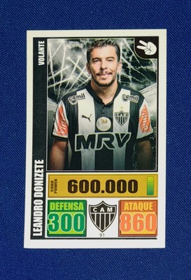 collectible card of the great Soccer player Leandro Donizeti 2016